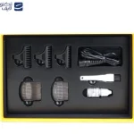 ماشین اصلاح کیمی مدل KM-1537 با تیغه استیل ضد زنگ - تصویر 3