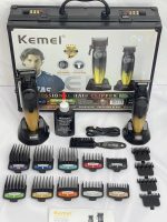 ست ماشین اصلاح کیمی مدل KM-1867 و KM-1868 برش مستقیم - تصویر 5