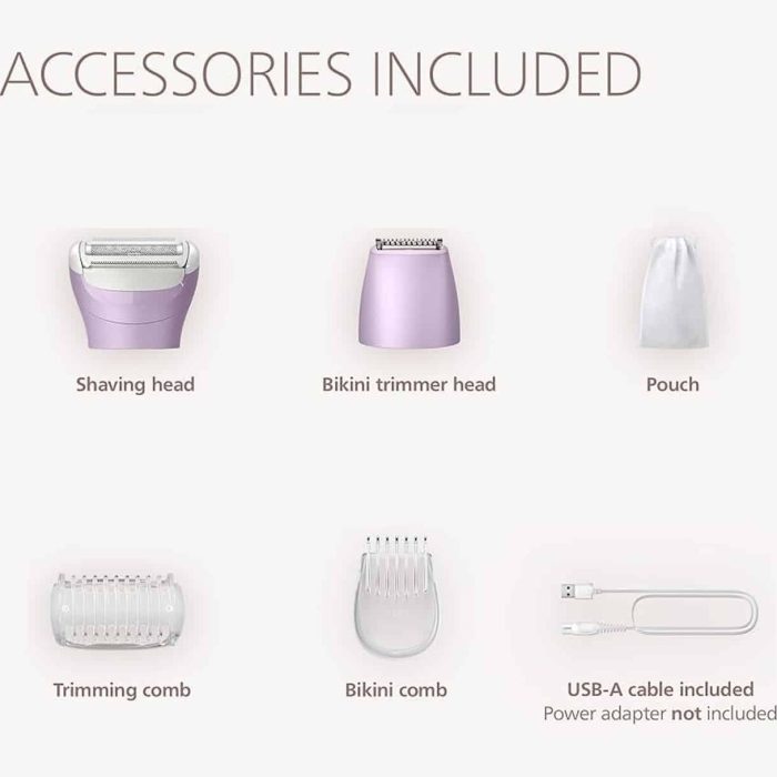 ماشین اصلاح موی بدن بانوان فیلیپس Philips مدل BRL 138/00 با دو سری - تصویر 3