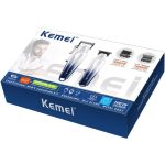 ماشین اصلاح کیمی مدل KM-8529 با تیغه استیل ضد زنگ و برش مستقیم - تصویر 3