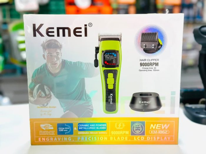ماشین اصلاح کیمی مدل KM1862 با برش مستقیم و استیل ضد زنگ - تصویر 4