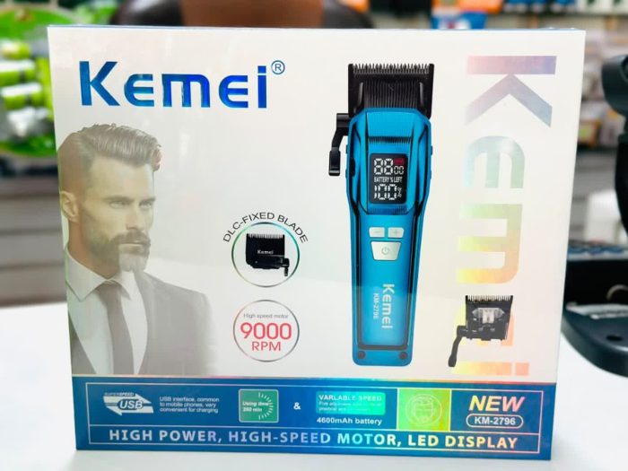 ماشین اصلاح کیمی مدل KM-2796 با برش مستقیم و استیل ضد زنگ - تصویر 5
