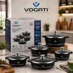 سرویس قابلمه گرانیتی ۱۰ پارچه VOGATI مدل CW-SP10