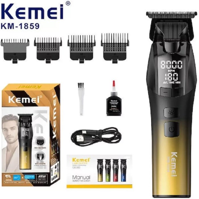 ماشین اصلاح کیمی KM-1859 با تکنولوژی برش مستقیم - تصویر 3