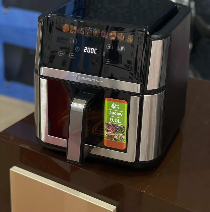 سرخ کن بدون روغن مباشی مدل ME-AF948 ظرفیت ۹ لیتر - تصویر 2