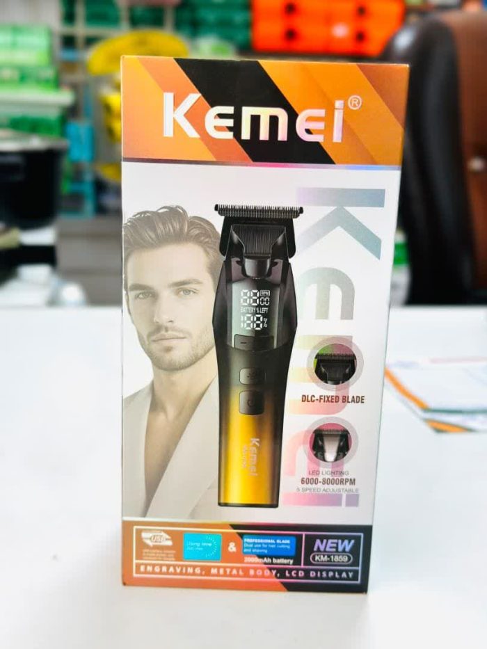 ماشین اصلاح کیمی KM-1859 با تکنولوژی برش مستقیم - تصویر 2