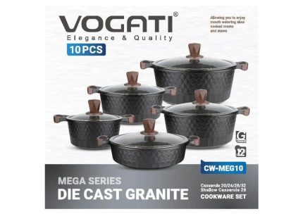 سرویس قابلمه ووگاتی  10 تکه CW-MEG10