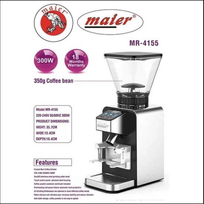 آسیاب قهوه مایر مدل MR4155 سه کاره حرفه‌ای - تصویر 3
