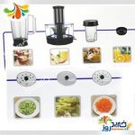 غذاساز مایر مدل MR9669 ظرفیت ۱.۵ لیتر با بدنه استیل ضد زنگ - تصویر 2