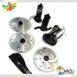 غذاساز مایر مدل MR9669 ظرفیت ۱.۵ لیتر با بدنه استیل ضد زنگ - تصویر 4