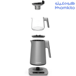 چای ساز نوتریکوک مدل KTM330 ظرفیت ۱.۷ لیتر و کتری ۱ لیتر - تصویر 3
